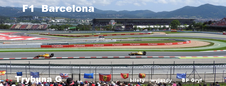 Formula 1 Barcelona wyjazdy i bilety | BP Gryf Organizator wyjazdów wyścigi Formula 1
