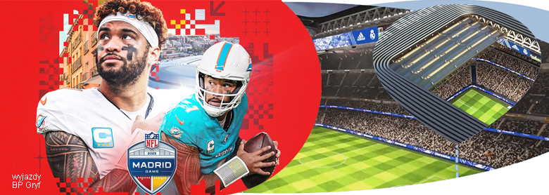 Madryt Mecz NFL 16 listopad Nd. 2025 r. | BP Gryf